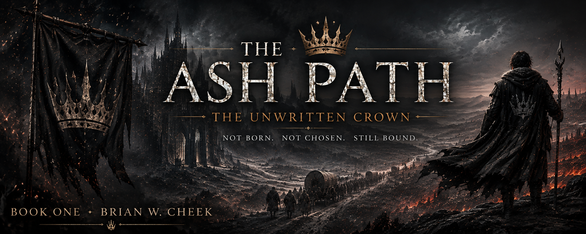 The Ash Path, Book One of The Unwritten Crown, by Brian W. Cheek