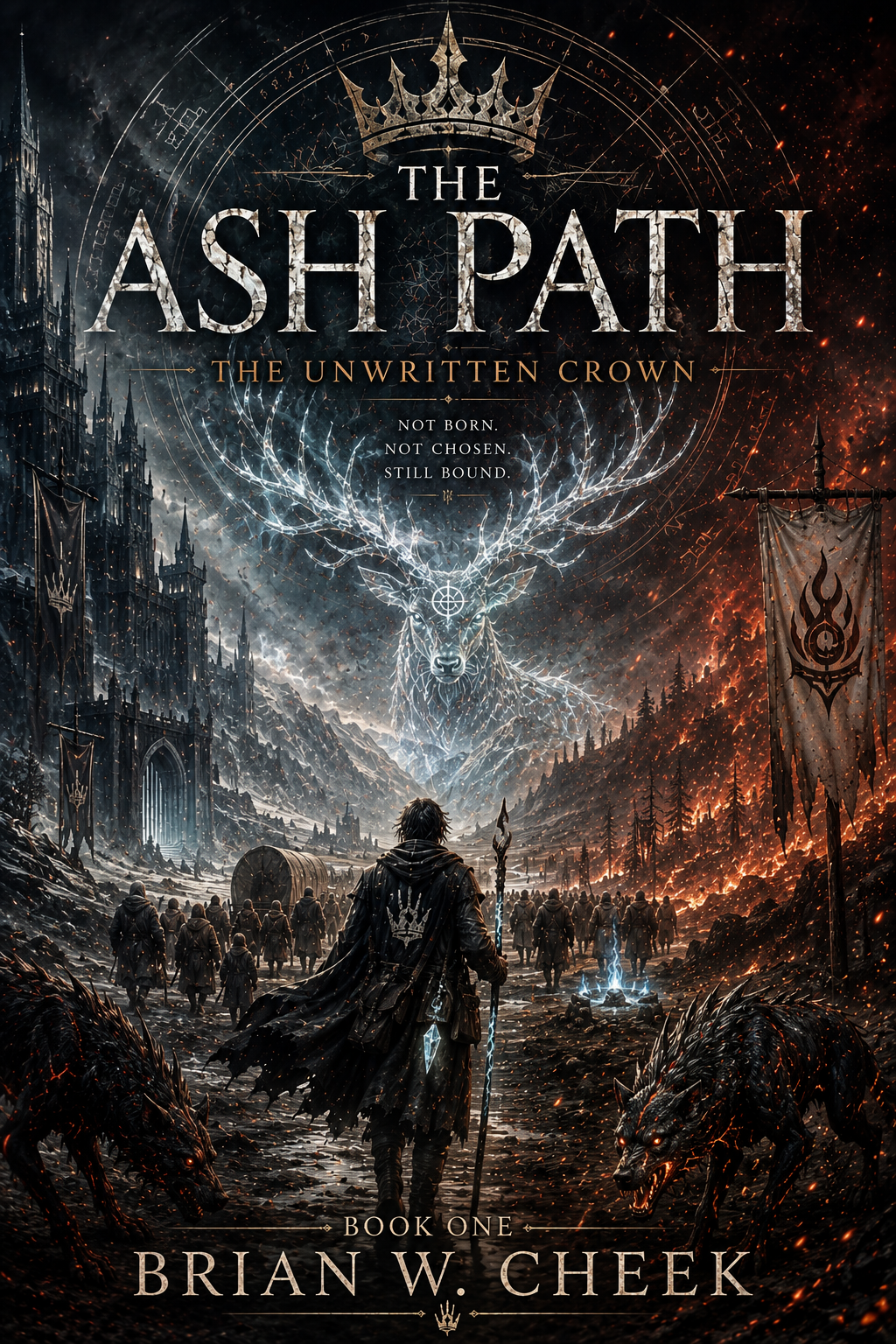 The Ash Path, book one of The Unwritten Crown, by Brian W. Cheek